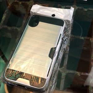 iPhone X case with card slot